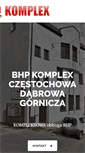 Mobile Screenshot of bhp-komplex.com